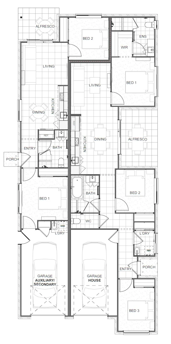 Floor plan Lot 6 Roslyn Court Eagleby