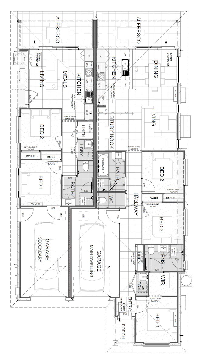Floor plan Birdhaven Close Moggill