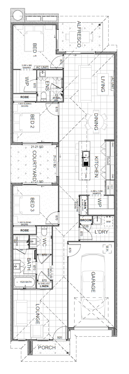 Floor plan 74 Ceylon Circuit Griffin