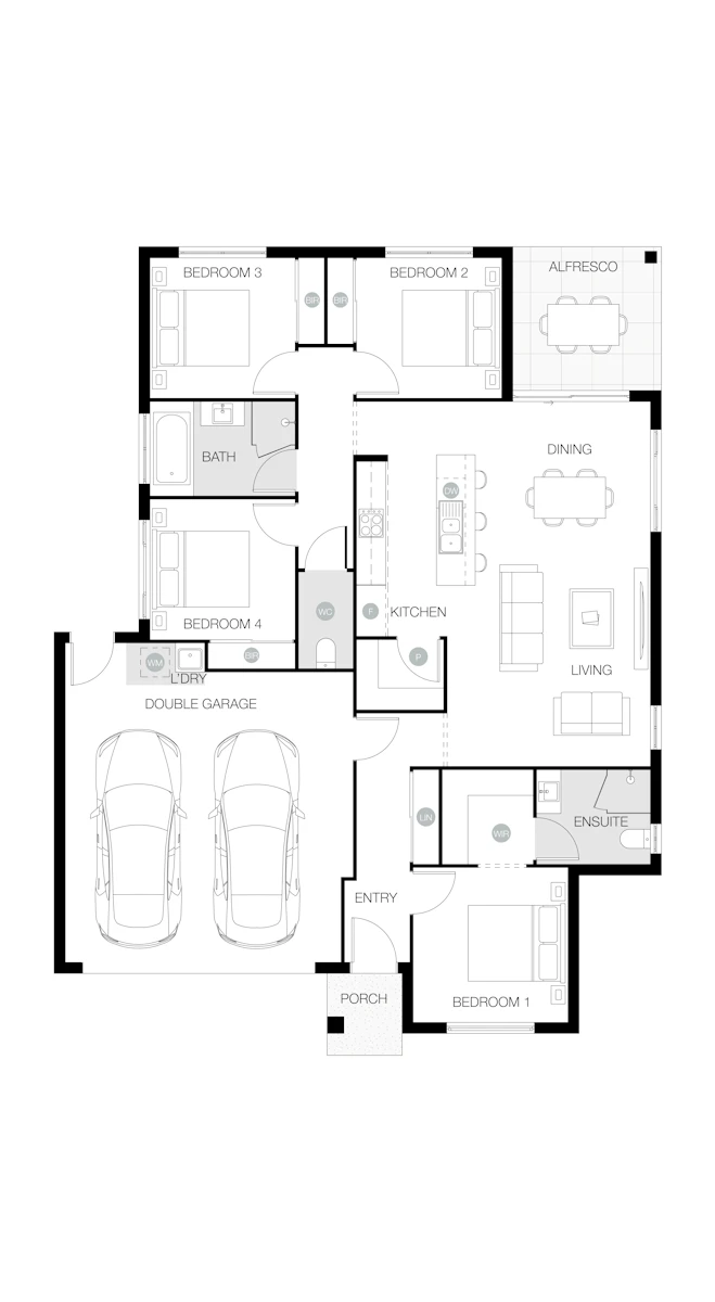 Floor plan 203 Douglas Street Oxley