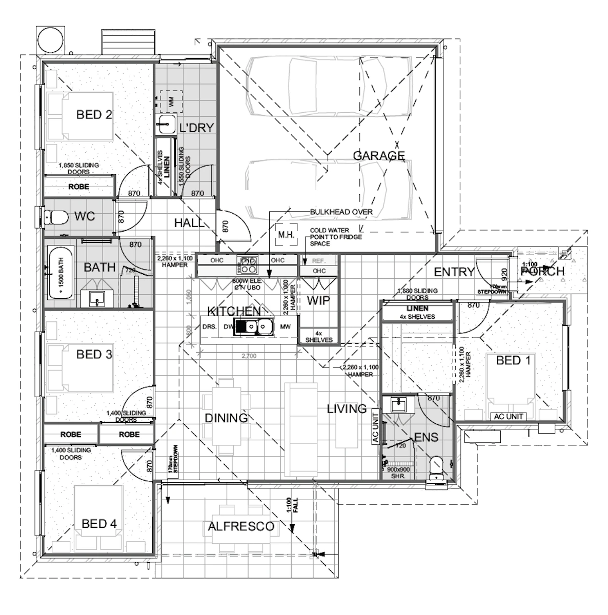 Floor plan Birdhaven Close Moggill